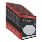 Kit 20 Plafon Pop De Embutir 22x22cm Avant 18w 6500k Bivolt Cor Branco 100v/240v