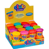 Kit 20 Potes Potinho De Massinha Massa De Modelar Divertoys