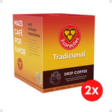 Kit 20 Sachês Drip Coffee Café