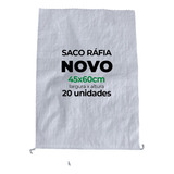 Kit 20 Sacos De Ráfia Novos