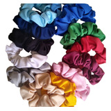 Kit 20 Scrunchies Dry Fit Amarrador Cabelo Rabicó 