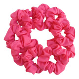 Kit 20 Scrunchies Xuxinha Elástico Cabelo Amarrador