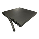 Kit 20 Tatame Tapete Eva Preto 1x1 20mm 100x100x2cm 20m2