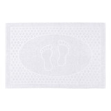 Kit 20 Toalhas De Piso Branco Hotel Pousada Tapete Felpudo