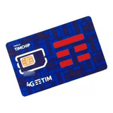 Kit 20 Unid Chip Tim Triplo Corte 4g Ddd Automático Atacado