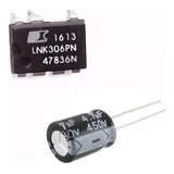 Kit 20 Unidades Ci Lnk306pn Lnk306pn + 20 Capacitor 4,7 450v