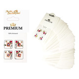 Kit 200 Adesivos De Unhas Arte Sedução Premium