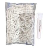 Kit 200 Bucha Nylon Fixação P/ Bloco Tijolo Parede Anel 6mm