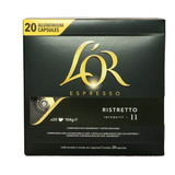 Kit 200 Cápsulas Café Lor Ristretto Compatível Nespresso