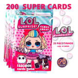 Kit 200 Cards = 50 Pacotinhos/cartas/figurinhas/cartinhas.