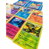 Kit 200 Cards Pokemon Lançamento 50