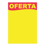 Kit 200 Cartaz Oferta Promoção 2 Medidas Gôndola