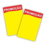 Kit 200 Cartaz Promoção 2 Medidas - 100 De Cada