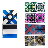 Kit 200 Folhas Seda Para Pipa 40x80 Com 4 Desenhos Atacado