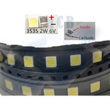 Kit 200 Leds 3535 6v 2w Substituto Barras Led Smd Tv