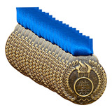 Kit 200 Medalhas 35mm Ouro Prata Bronze Honra Ao Merito Top