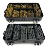 Kit 200 Parafusos Philips Chipboard E Buchas + Maleta Brinde