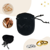 Kit 200 Saquinhos Veludo Joias Brincos Pulseira Biju
