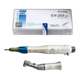 Kit 203 Contra Angulo Micro Motor Peça Reta Nsk Kavo