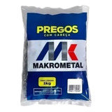 Kit 20kg Prego Com Cabeça 10x10 - Makrometal 1kg