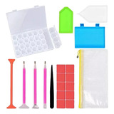 Kit 20pcs De Ferramentas De Pintura Pintura Diy 5d Diamante