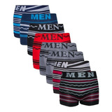 Kit 21 Cuecas Box Boxer Sem Costura Sortidas Men