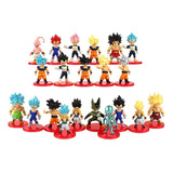 Kit 21 Miniaturas Dragon Ball Z