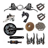 Kit 21vel Bike Gta Alavancas Cambios