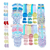 Kit 23 Peças Maternidade Roupas De Bebê Enxoval 100% Algodão