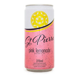 Kit 24 Agua Tônica St Pierre Pink Lemonade Lata 270ml