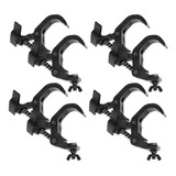 Kit 24 Ganchos Pressão Garra Clamp Algema Box Truss Treliça 