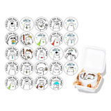 Kit 24 Papel Arroz Flork Bento Cake 9 Cm Dia Dos Pais 