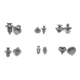 Kit 24 Presilhas Carenagem Hayabusa Gsxr R1 R6 Ninja Cbr Yzf