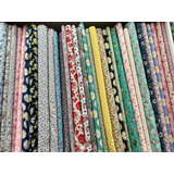 Kit 24 Unidades Tricoline (25 Cm X 75 Cm) 100%algodão