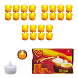 Kit 24 Velas Decorativas Eletrônicas De