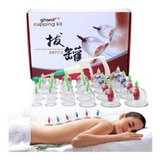 Kit 24 Ventosas Ventosaterapia Copos Massoterapia Chines
