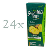 Kit 24un Suco De Abacaxi Zero Açúcar S/ Conservante 200ml