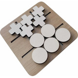 Kit 25 Jogos Da Velha Mdf Lembrança Festas Brindes Crianças