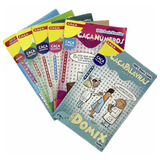 Kit 25 Passatempo Revista Sortidos Caça Palavra Caça Números