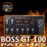 Kit 2500 Patches Pedaleira Boss Gt-100