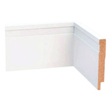 Kit 26 Barras Rodapé Mdf Ultra Resistente A Umidade 10 Cm