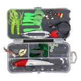 Kit 26 Iscas Artificiais Piaba Com Estojo Color Lambari Trai