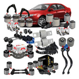 Kit 28 Buchas Suspensão Dianteira + Traseira Fusion Axios
