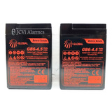Kit 2un. Bateria 3-fm-4 6v 4ah/20hr Moto Infantil Power
