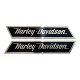 Kit 2un Emblema Harley Davidson Aço