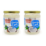 Kit 2uni Óleo De Coco Sem Sabor Coco Show 500ml - Copra