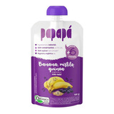 Kit 2x: Papinha Orgânica Banana/mirtilo/quinoa Papapá 100g