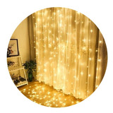 Kit 2x Cortina Led 3x3 Metros Festa Casamento Eventos Natal