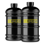 Kit 2x Garrafa Galão 2,2 L - Esportes E Academia - Iridium Cor Preto