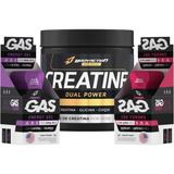 Kit 2x Gas Energy Gel 20 Sachês + Creatina Dual Power 150g